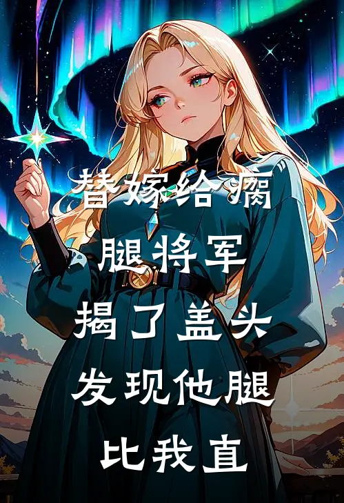 替嫁给瘸腿将军，揭了盖头发现他腿比我直