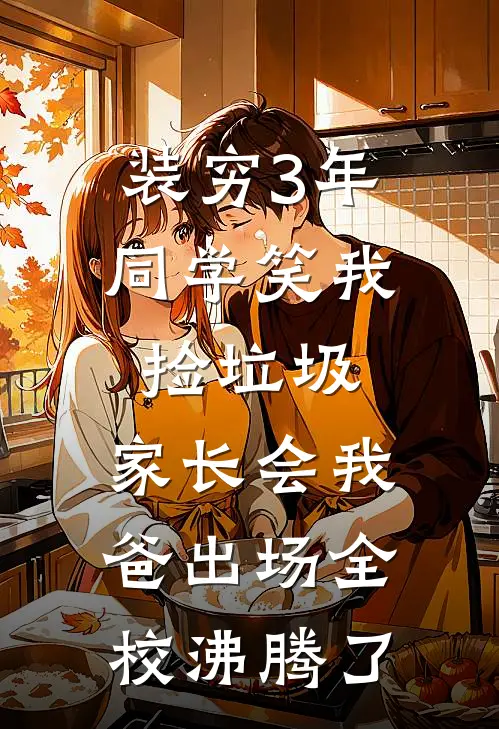 装穷3年，同学笑我捡垃圾，家长会我爸出场全校沸腾了