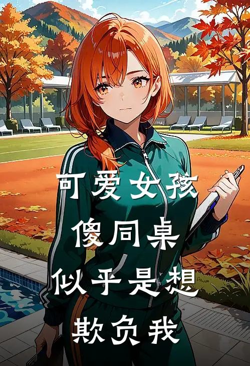 可爱女孩傻同桌，似乎是想欺负我