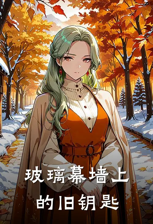 玻璃幕墙上的旧钥匙