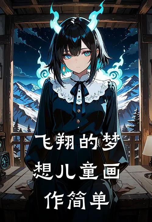 飞翔的梦想儿童画作(简单)