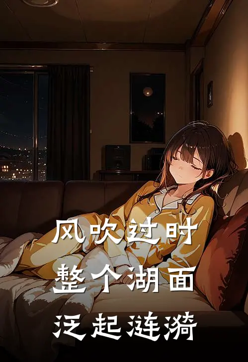 风吹过时整个湖面泛起涟漪