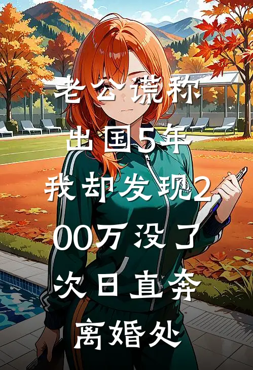 老公谎称出国5年，我却发现200万没了，次日直奔离婚处